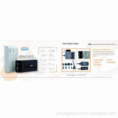 Portable Power Banks with Useful Design, Suitable for Smartphone/HTC/iPhone/iPad/Nokia/Sony's PSP